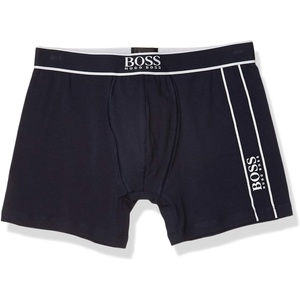 BOSS mens Boxer Brief 24 Logo(Marine)
