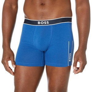 BOSS mens Boxer Brief 24 Logo(True Blue)