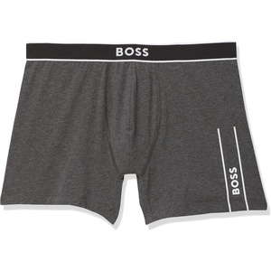 BOSS mens Boxer Brief 24 Logo(Wood Apple Grey)