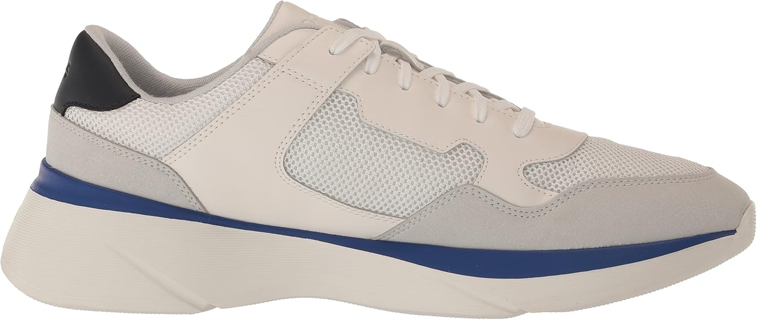 image:imageBOSS Mens Fly Mesh Lace Up SneakersUltra White