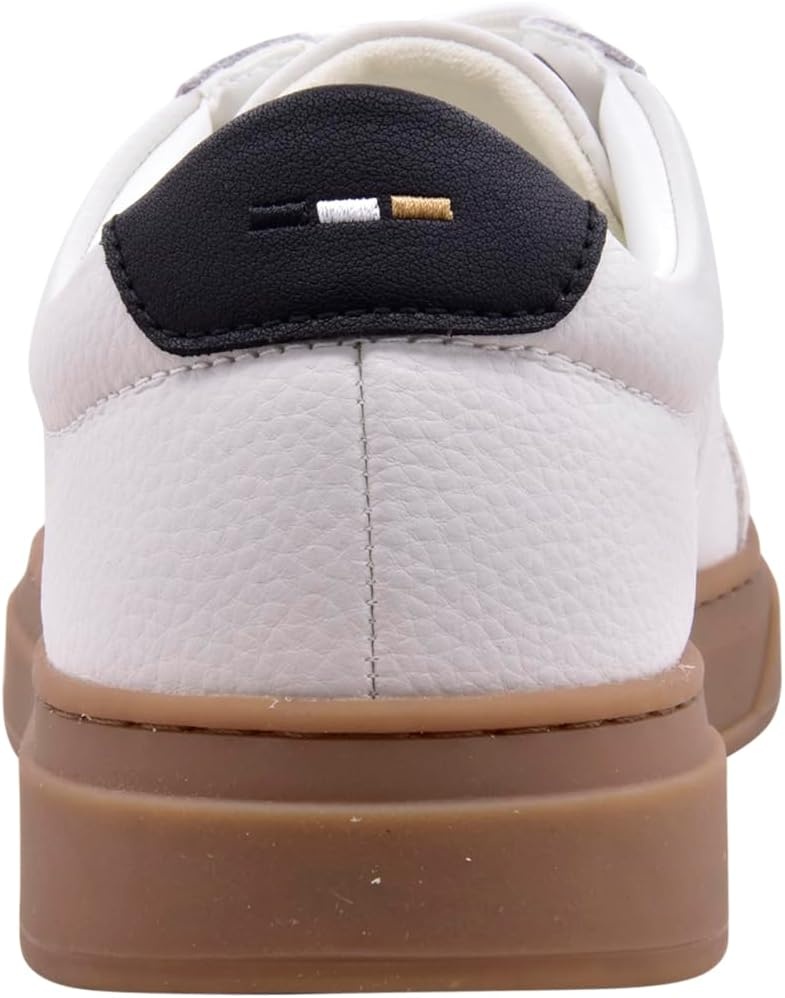 image:imageBOSS Mens Kieran Smooth Leather Tennis SneakerIced Out