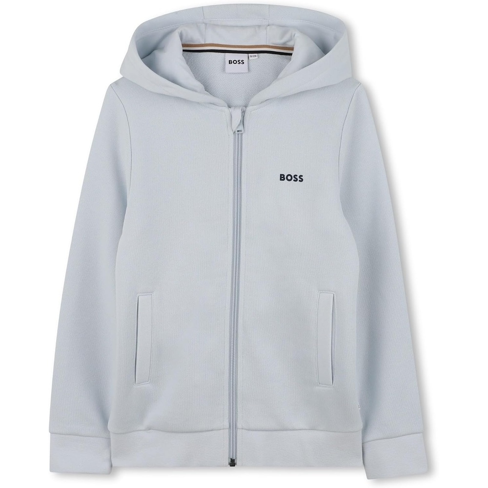 image:imageBOSS Boys Boss Boys Hooded CardiganPale Blue