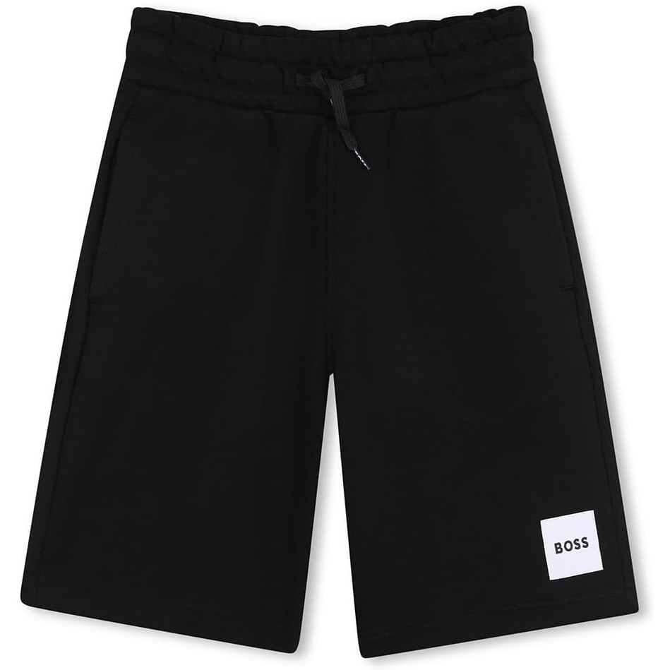 image:imageBOSS Boys Boys Bermuda Shorts Kids Elastic Waist Cotton Active LightweightBlack