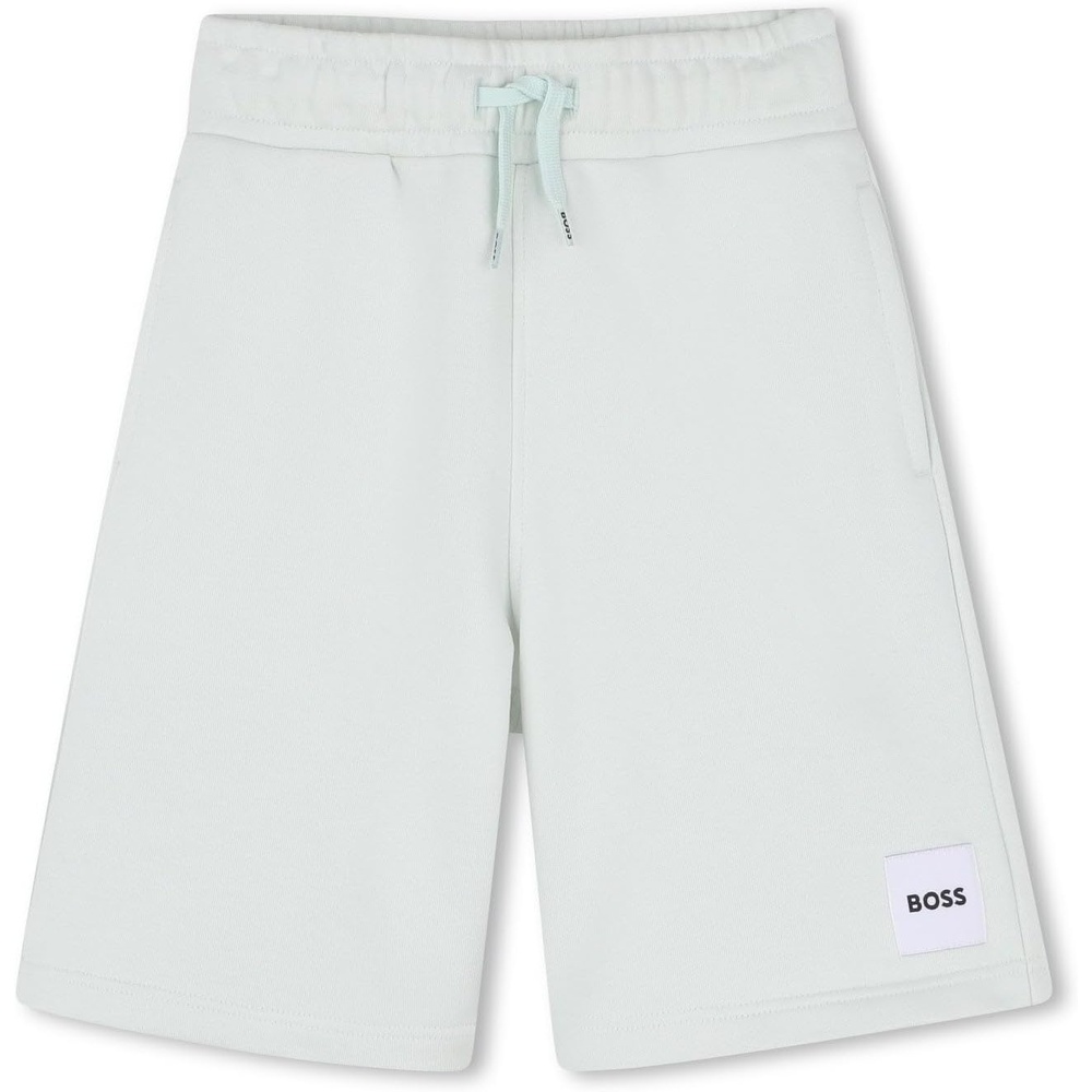 image:imageBOSS Boys Boys Bermuda Shorts Kids Elastic Waist Cotton Active LightweightSprout Green