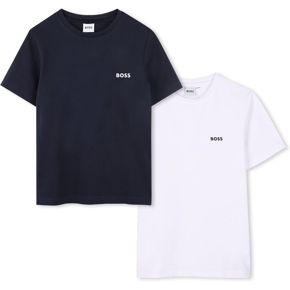 image:imageBOSS Boys Set 2 TShirtsNavy White