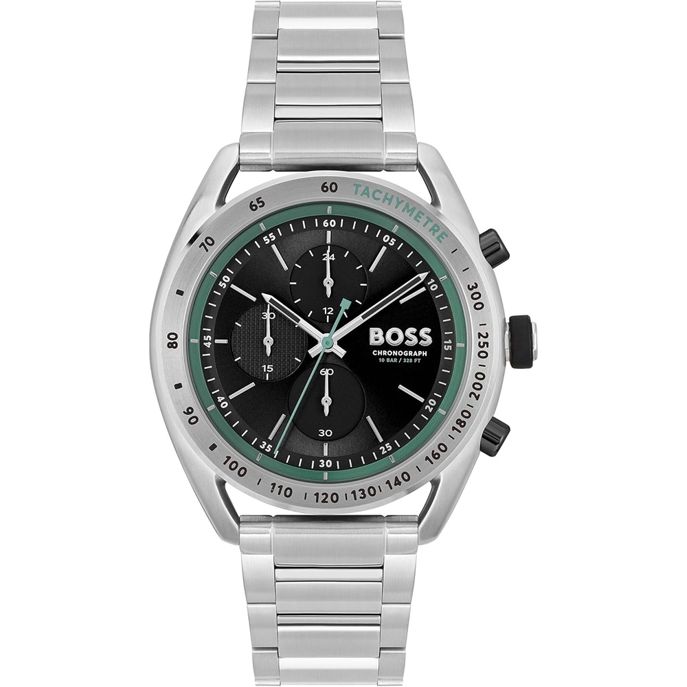 image:imageBOSS Center Court Mens Chronograph Stainless Steel Watch  Water ResistantCenter Court Silver