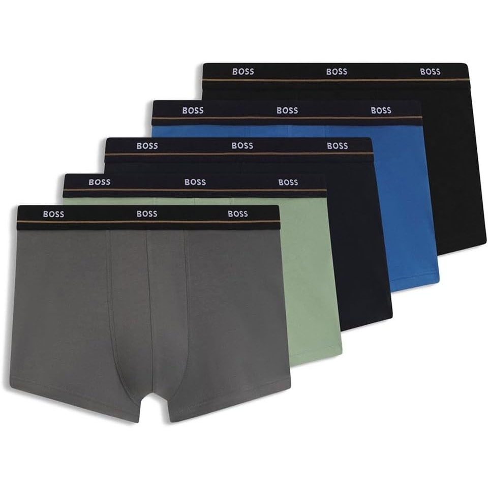 image:imageBOSS Mens 5pack Bold Logo TrunksOpen Miscellaneous 961