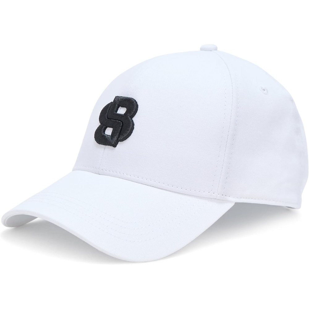 image:imageBOSS Mens Bold Center Logo Twill CapPowder White