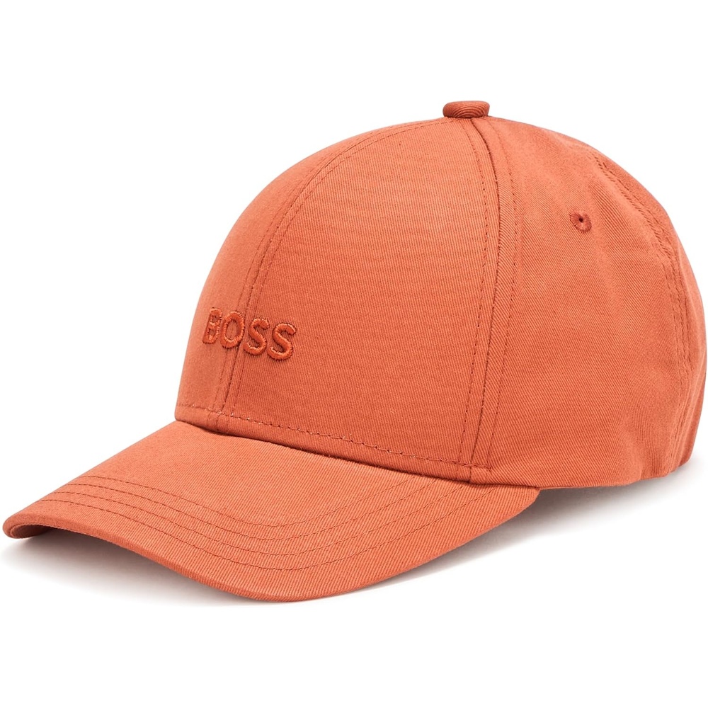 image:imageBOSS Mens Bold Center Logo Twill CapTerracotta Orange
