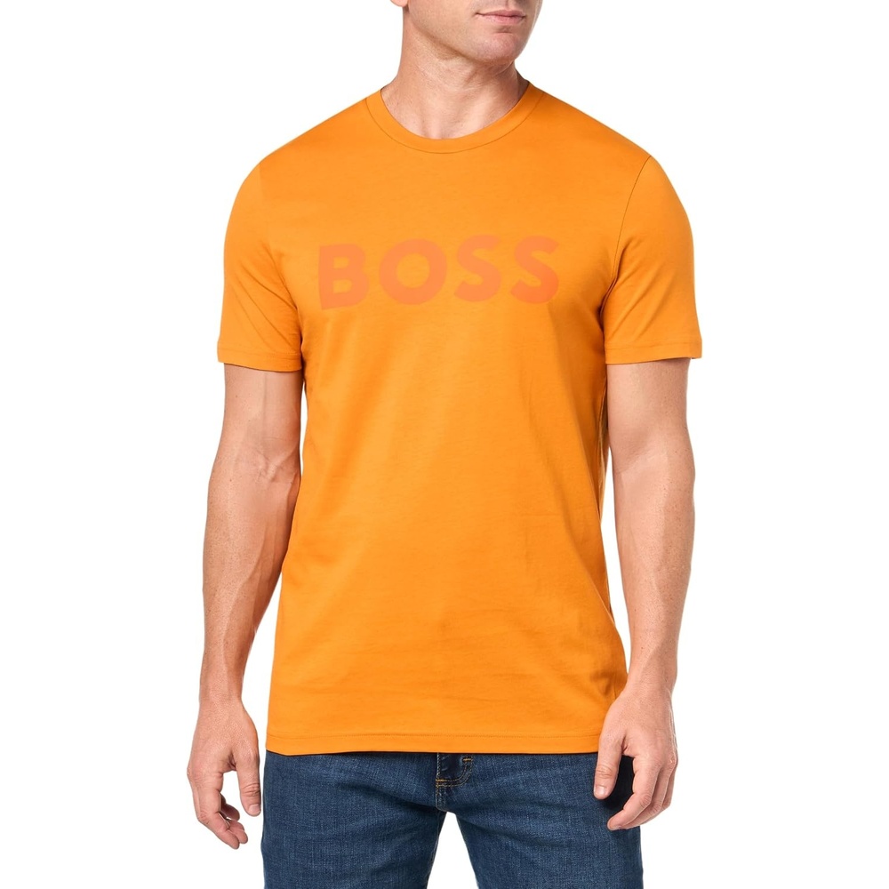 image:imageBOSS Mens Bold Logo ShortSleeve Jersey TShirtSunshine