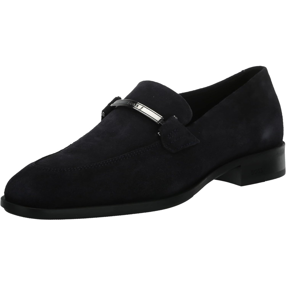 image:imageBOSS Mens Colby Smooth Suede LoaferMidnight Navy