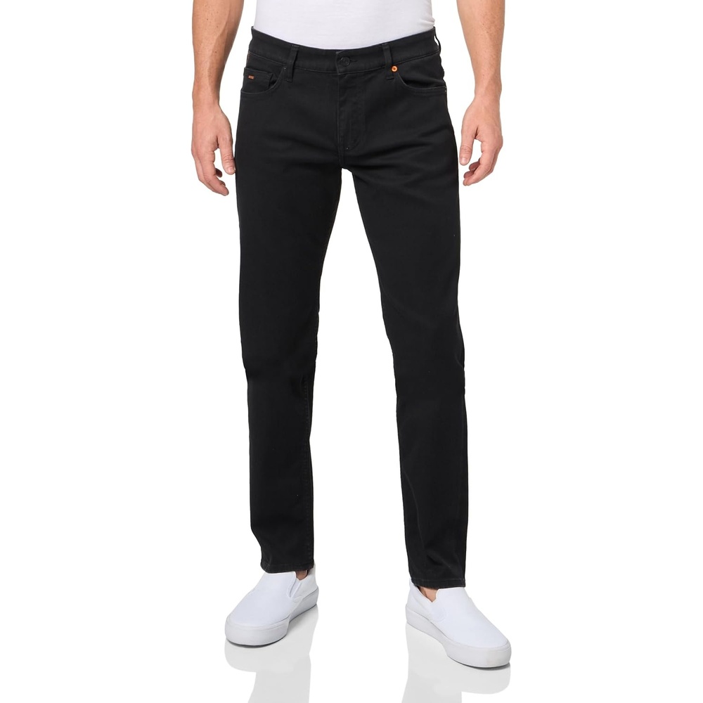 image:imageBOSS Mens Delaware Slim Fit Stretch JeansBlack Night