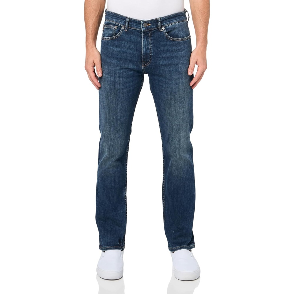 image:imageBOSS Mens Delaware Slim Fit Stretch JeansNiagara Mist