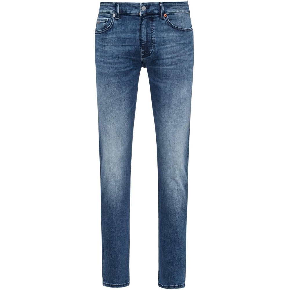 image:imageBOSS Mens Delaware Slim Fit Stretch JeansTeapot Blue