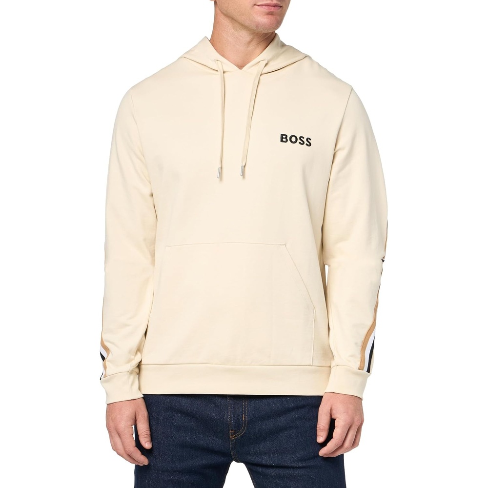 image:imageBOSS Mens Iconic Hooded SweatshirtToasted Marshmellow