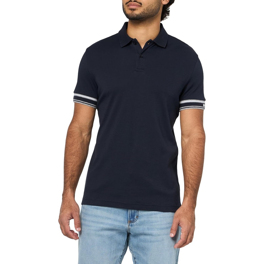 image:imageBOSS Mens Interlock Cotton Polo ShirtMidnight Zone