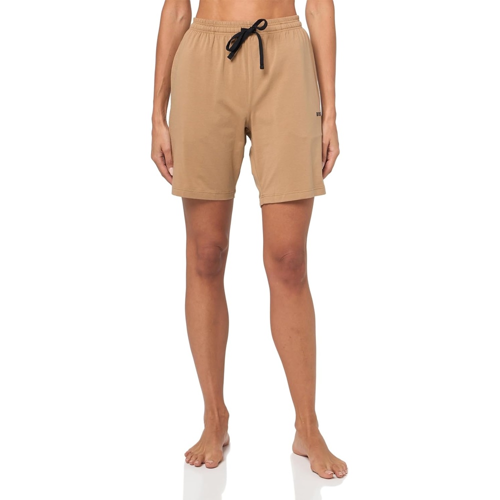 image:imageBOSS Mens MixampMatch Cotton Stretch Lounge ShortsMedium Nude