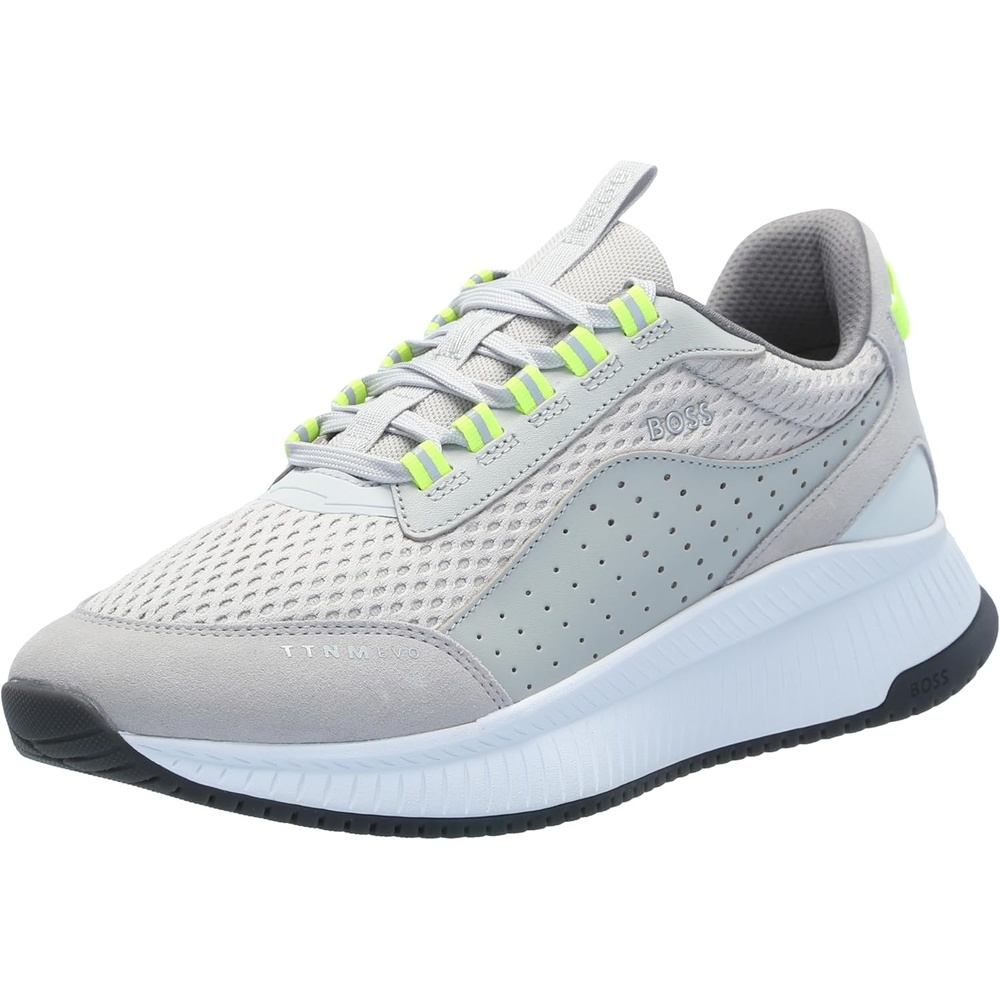image:imageBOSS Mens Modern Knit Structure Running SneakerShitake Grey