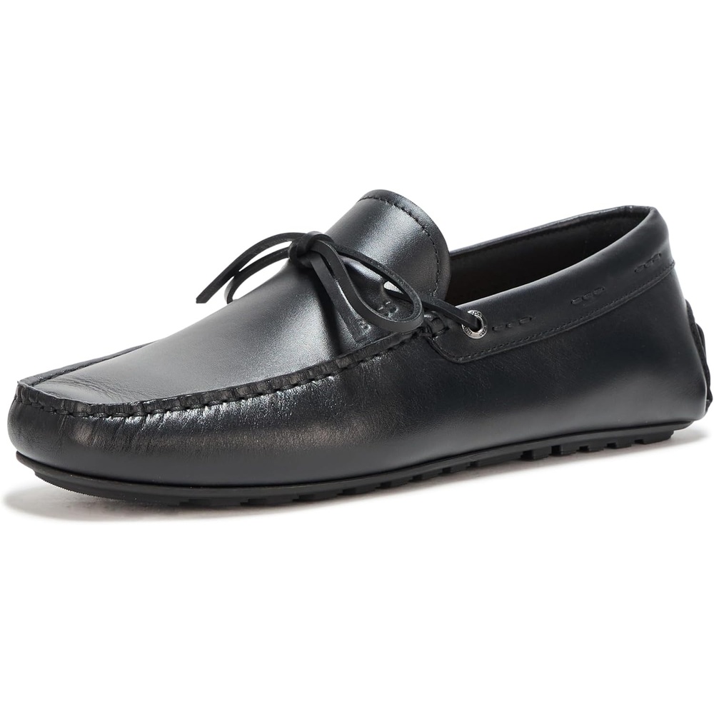 image:imageBOSS Mens Noel Bow Detail Driver MoccasinCatfish Black
