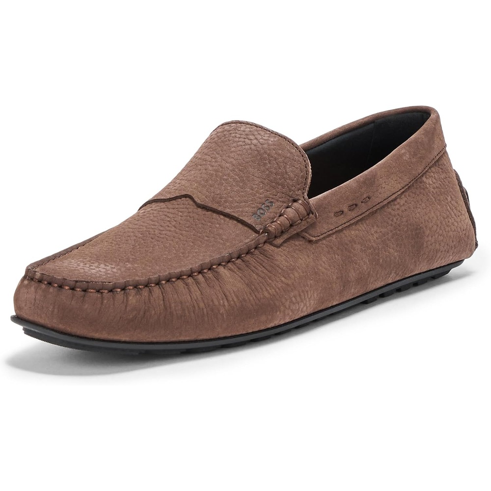 image:imageBOSS Mens Noel Nubuck MoccasinsBrown Pinecone
