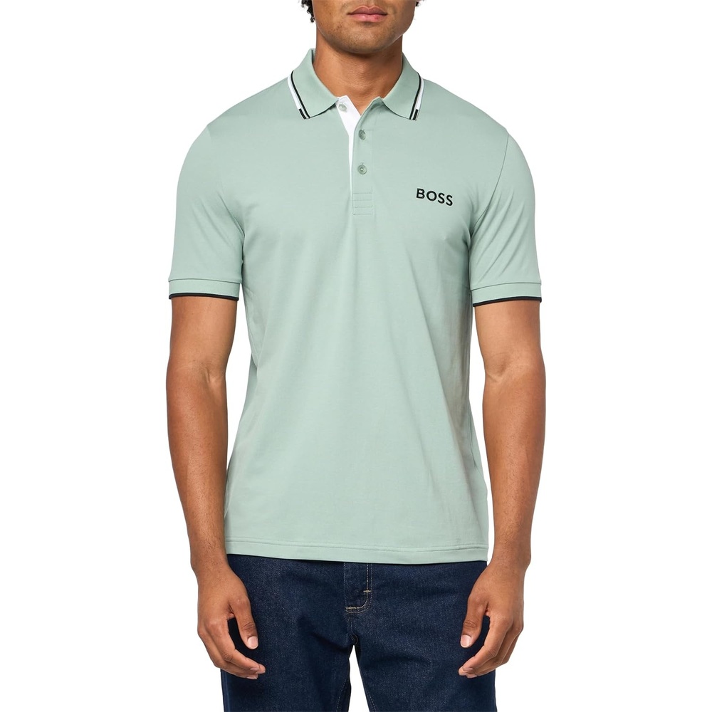 image:imageBOSS Mens Paddy Pro Polo ShirtDesert Sage