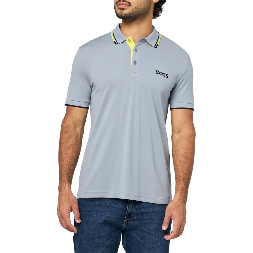 image:imageBOSS Mens Paddy Pro Polo ShirtTradewinds Grey
