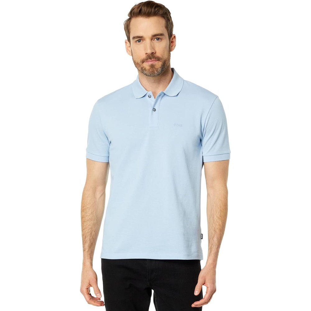 image:imageBOSS Mens Pallas PoloDusty Blue