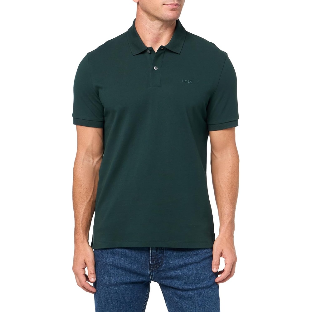 image:imageBOSS Mens Pallas PoloNight Green