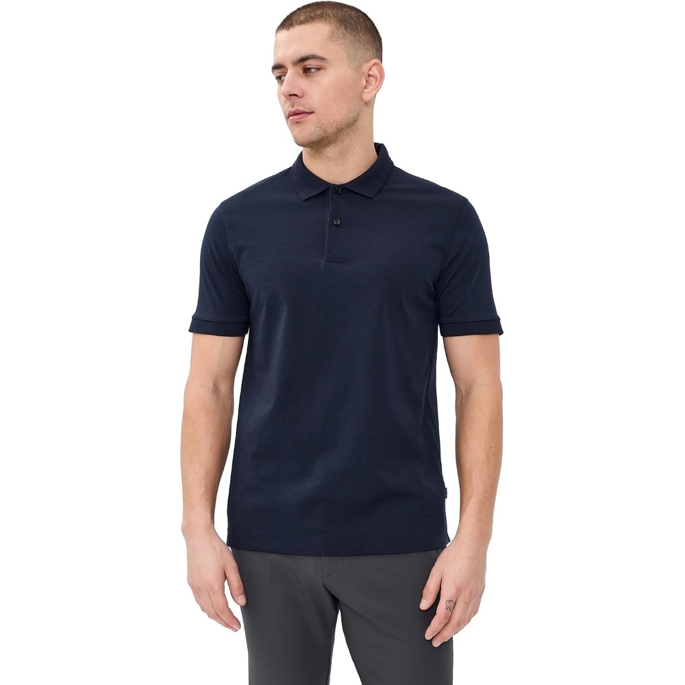image:imageBOSS Mens Parlay Short Sleeve PoloDark Blue