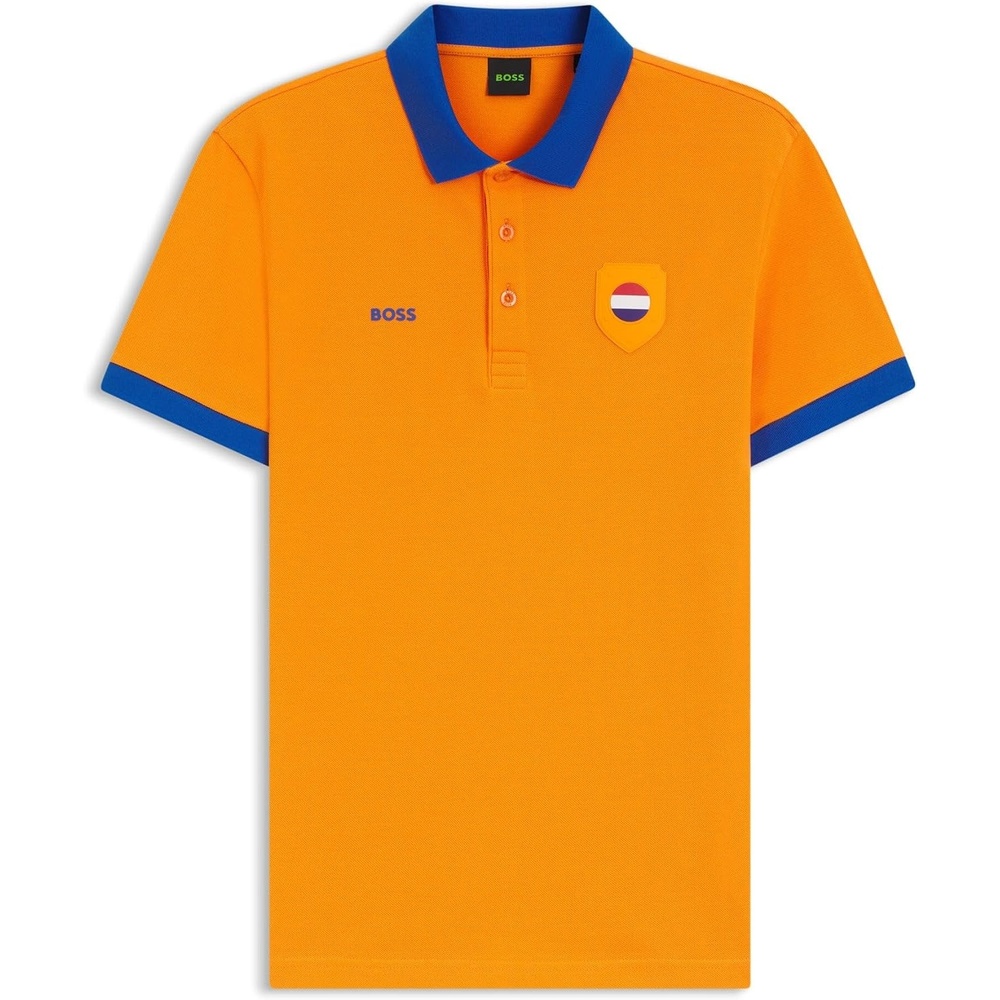 image:imageBOSS Mens Plbb BC Lux Paddy Polo ShirtBright Orange 821