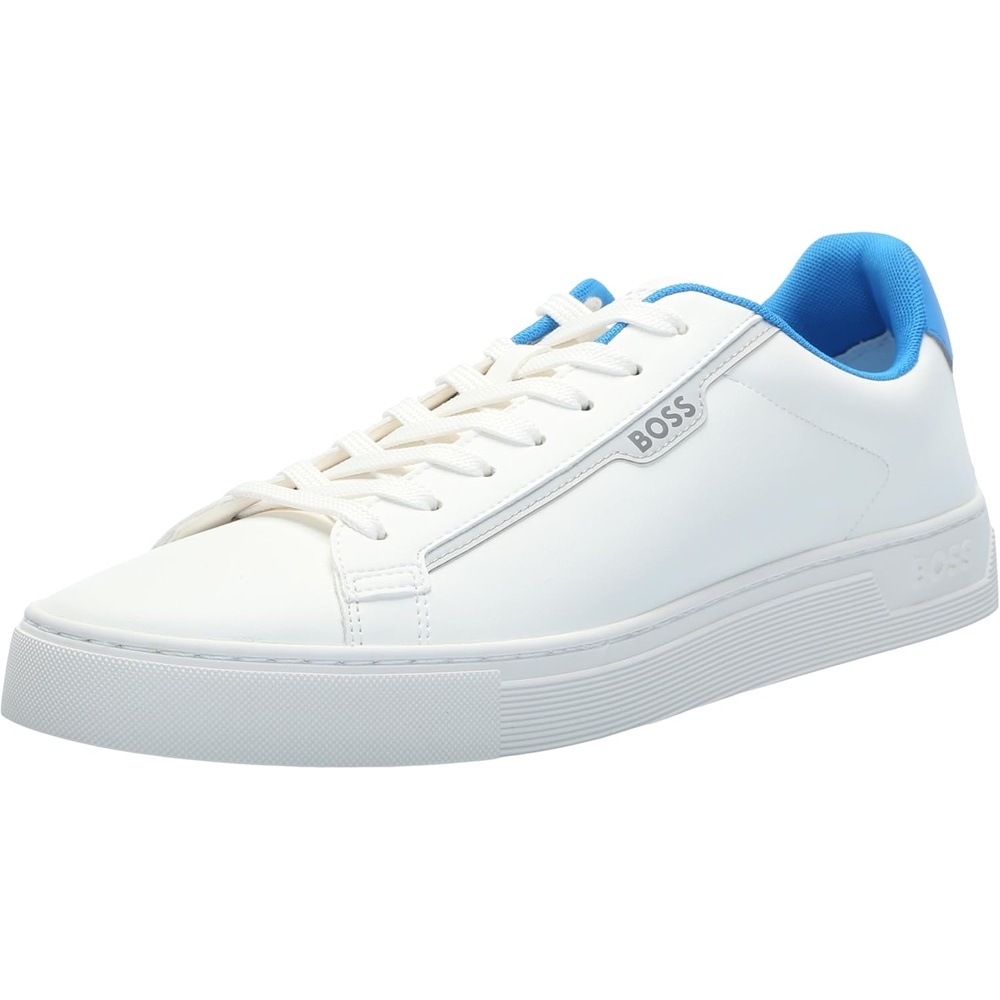 image:imageBOSS Mens Rhys Cupsole Small Logo SneakerNatural Oat