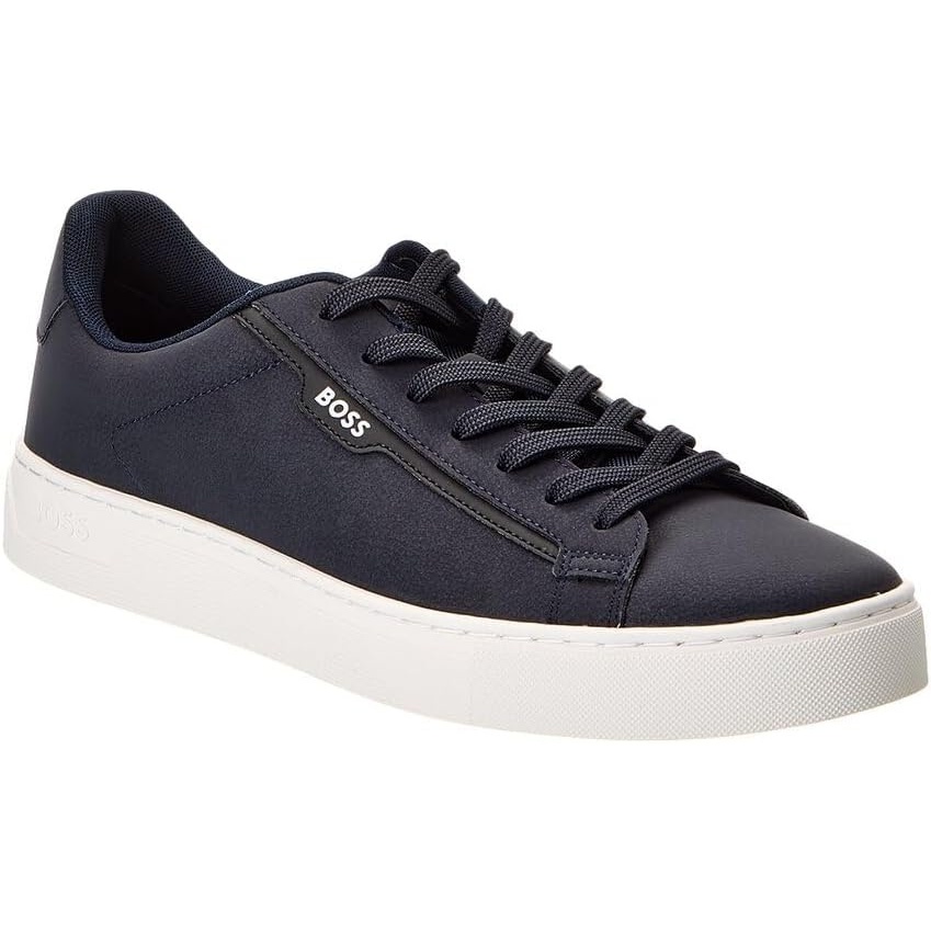 image:imageBOSS Mens Rhys Cupsole Small Logo SneakerYankee Blue