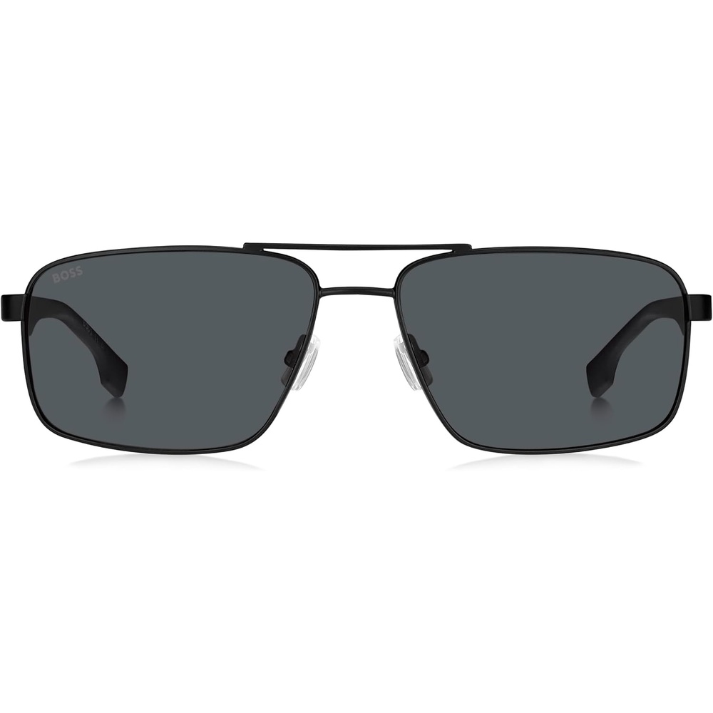 image:imageBOSS Mens Sunglasses Stainless SteelMatte Black Grey