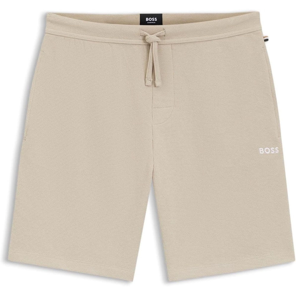 image:imageBOSS Mens Waffle Shorts 10269584 01275 Light Beige