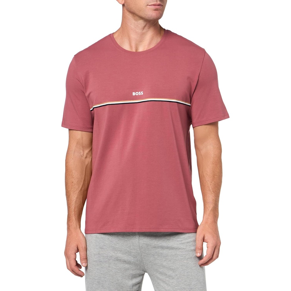 image:imageBOSS Soft Cotton Short Sleeve TShirtRed Potato
