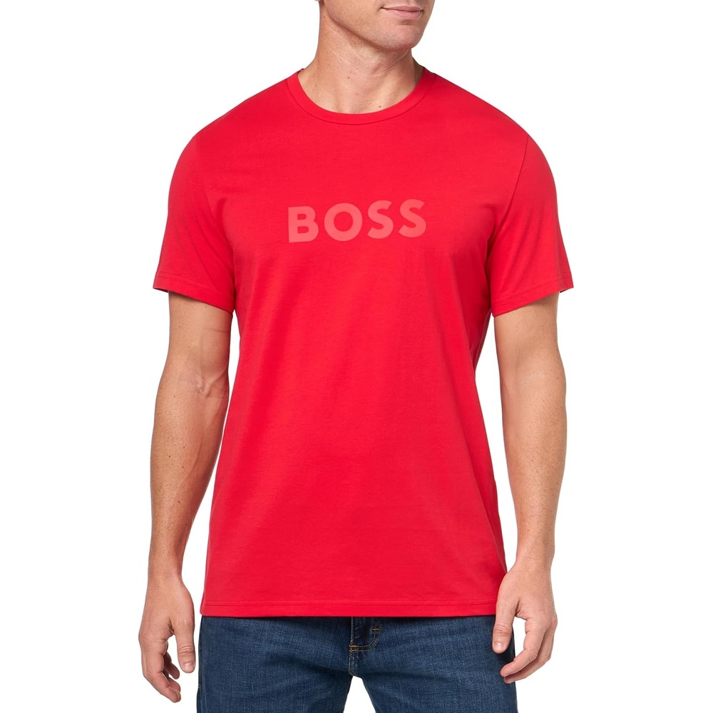 image:imageBOSS TShirt RN Slim Fit with Sun ProtectionCrimson Red