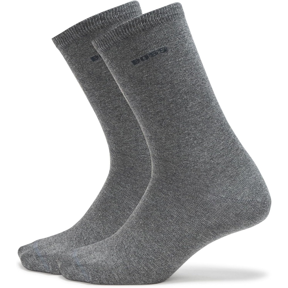 image:imageBOSS Womens 2pack Solid Regular SocksTradewinds Grey