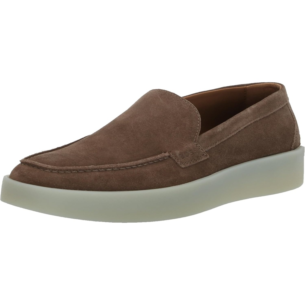 image:imageBOSS Womens Suede Rubber Sole LoafersSand Stone