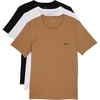 Sandy Brown / Salt / Dark Black