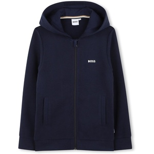 BOSS Boys’ Boss Boys Hooded Cardigan(Navy)