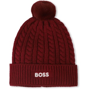 BOSS Boys’ Boss Boys Pull on Hat(Dark Red)