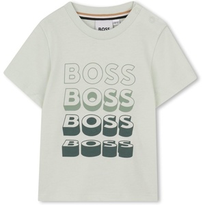 BOSS Boys’ Boss Boys Short Sleeves Tee-Shirt(Sprout Green)