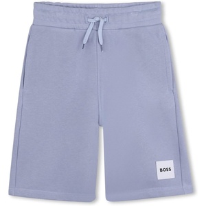 BOSS Boys’ Boys Bermuda Shorts Kids Elastic Waist Cotton Active Lightweight(Medium Grey)