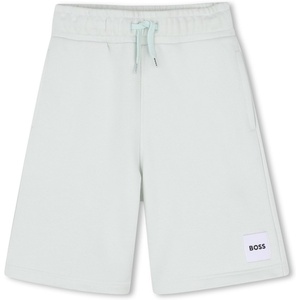 BOSS Boys’ Boys Bermuda Shorts Kids Elastic Waist Cotton Active Lightweight(Sprout Green)