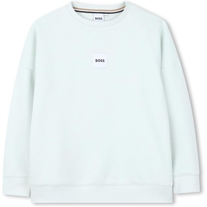BOSS Boys’ Boys Sweatshirt Kids Lightweight Stretch Performance Athletic Sweatshirt(Sprout Green)