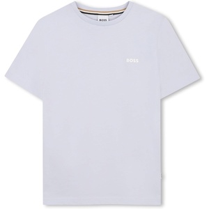 BOSS Boys Set 2 T-Shirts(Pale Blue White)