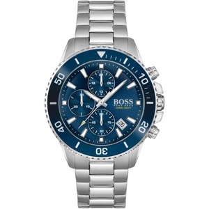 BOSS Center Court Men’s Chronograph Stainless Steel Watch – Water Resistant(Admiral Blue)