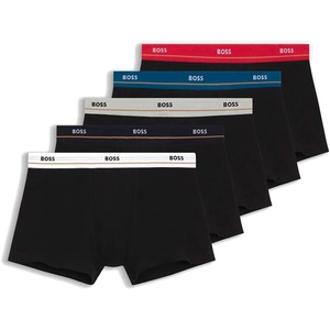 BOSS Men’s 5-pack Bold Logo Trunks(Open Miscellaneous 963)