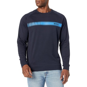 BOSS Men’s Authentic Sweatshirt(Dark Navy Blue)