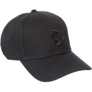 BOSS Mens Bold Center Logo Twill Cap(Black Carbon)